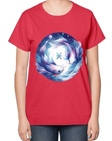 pisces 363# - pisces-  Ladies T-Shirt