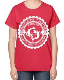 pisces 50# - pisces-  Ladies T-Shirt