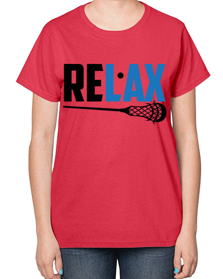relax 3# - lacrosse-  Ladies T-Shirt
