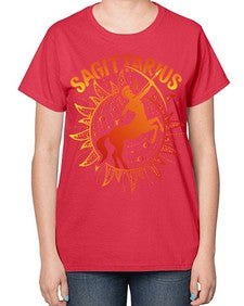 sagittarius 136# - sagittarius-  Ladies T-Shirt