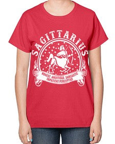 sagittarius 34# - sagittarius-  Ladies T-Shirt