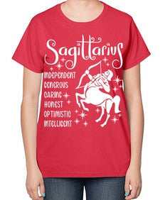 sagittarius 401# - sagittarius-  Ladies T-Shirt