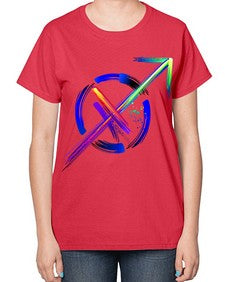sagittarius 402# - sagittarius-  Ladies T-Shirt