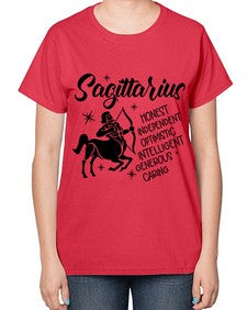 sagittarius 403# - sagittarius-  Ladies T-Shirt