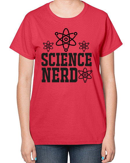 science nerd 63# - general science-  Ladies T-Shirt