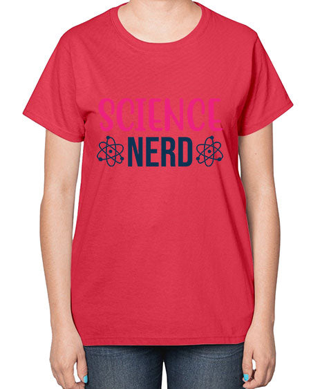 science nerd 65# - general science-  Ladies T-Shirt