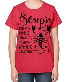 scorpio 431# - scorpio-  Ladies T-Shirt