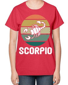 scorpio 451# - scorpio-  Ladies T-Shirt
