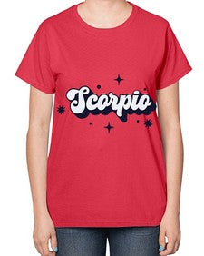 scorpio 454# - scorpio-  Ladies T-Shirt