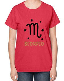 scorpio 455# - scorpio-  Ladies T-Shirt