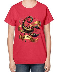 scorpio 459# - scorpio-  Ladies T-Shirt