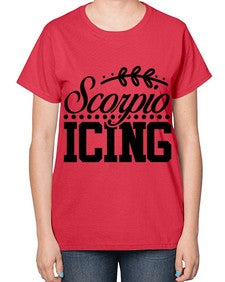 scorpio icing 442# - scorpio-  Ladies T-Shirt