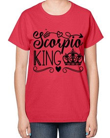 scorpio king 443# - scorpio-  Ladies T-Shirt