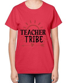 teacher tribe Style 385# - teacher-  Ladies T-Shirt