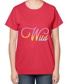 wild 560# - unicorn-  Ladies T-Shirt