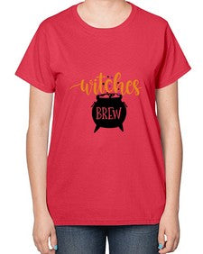 witches brew 6# - witch-  Ladies T-Shirt