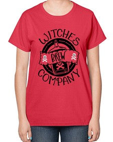 witches brew company 7# - witch-  Ladies T-Shirt