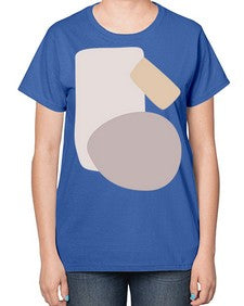 Abstract Shape 197# - art pop art-  Ladies T-Shirt