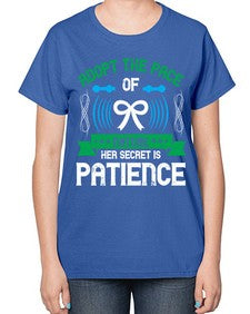 Adopt the pace of nature her secret is patience Style 50# - Self awareness-  Ladies T-Shirt