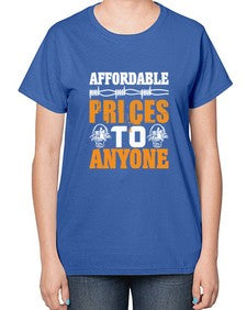 Affordable prices to anyone Style 27# - cleaner-  Ladies T-Shirt
