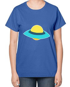 Alien 60# - ufo-  Ladies T-Shirt