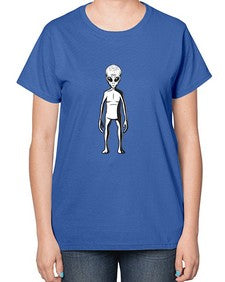 Alien 64# - ufo-  Ladies T-Shirt