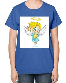 Angel 7# - cartoon general-  Ladies T-Shirt