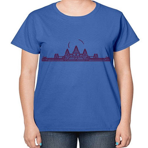 AngkorWat 327# - cities-  Ladies T-Shirt