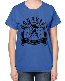 Aquarius 42# - aquarius-  Ladies T-Shirt