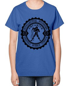 Aquarius balck 44# - aquarius-  Ladies T-Shirt