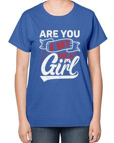 Are you a boy or a girl 2# - video games-  Ladies T-Shirt