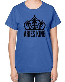 Aries king 107# - aries-  Ladies T-Shirt