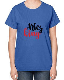 Aries king 96# - aries-  Ladies T-Shirt