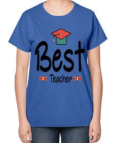 Best Teacher 22# - teacher-  Ladies T-Shirt