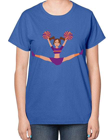 Cheerleader 15# - cheer-  Ladies T-Shirt