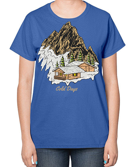 Cold Days 26# - nature-  Ladies T-Shirt