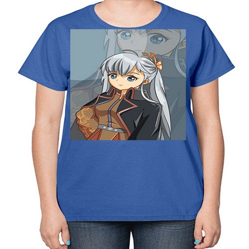 Cute princess game 65# - anime-  Ladies T-Shirt