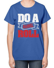 Do a barrel roll 5# - video games-  Ladies T-Shirt