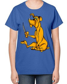 dog 107# - dogs-  Ladies T-Shirt