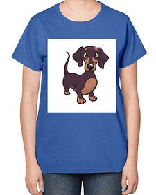 dog 113# - dogs-  Ladies T-Shirt
