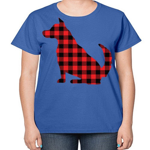 Dog Style 105# - dogs-  Ladies T-Shirt