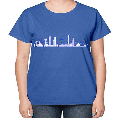 Doha 674# - cities-  Ladies T-Shirt