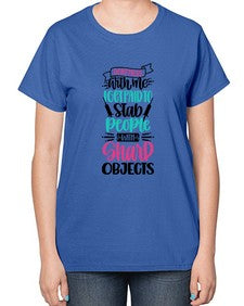 Dont Mess With Me I Get Paid To Satb People With Sharp Objects Style Style 721# - nurse-  Ladies T-Shirt