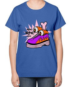 Forever cool 126# - cartoon general-  Ladies T-Shirt