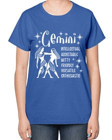 Gemini 221# - gemini-  Ladies T-Shirt
