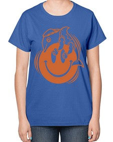 Give smile get hugs 131# - cartoon general-  Ladies T-Shirt