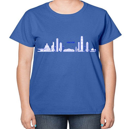 Hong Kong 899# - cities-  Ladies T-Shirt