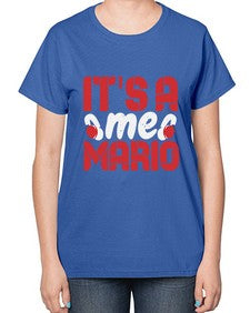 Its ame Mario 29# - video games-  Ladies T-Shirt