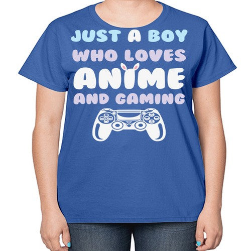 Just A Boy Who Loves 261# - anime-  Ladies T-Shirt