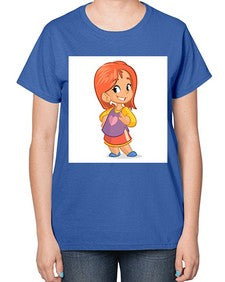Kid 153# - cartoon general-  Ladies T-Shirt